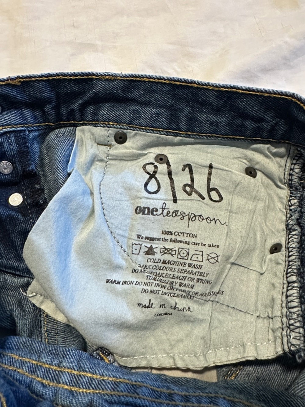 One Teaspoon Shorts Sz 26 - Picture 4 of 5